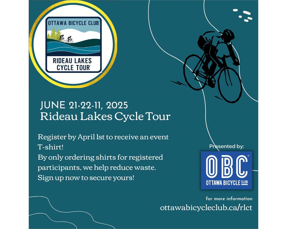 Rideau Lakes Cycle Tour
